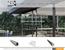 Tablet Screenshot of metalisteriaterrassa.com